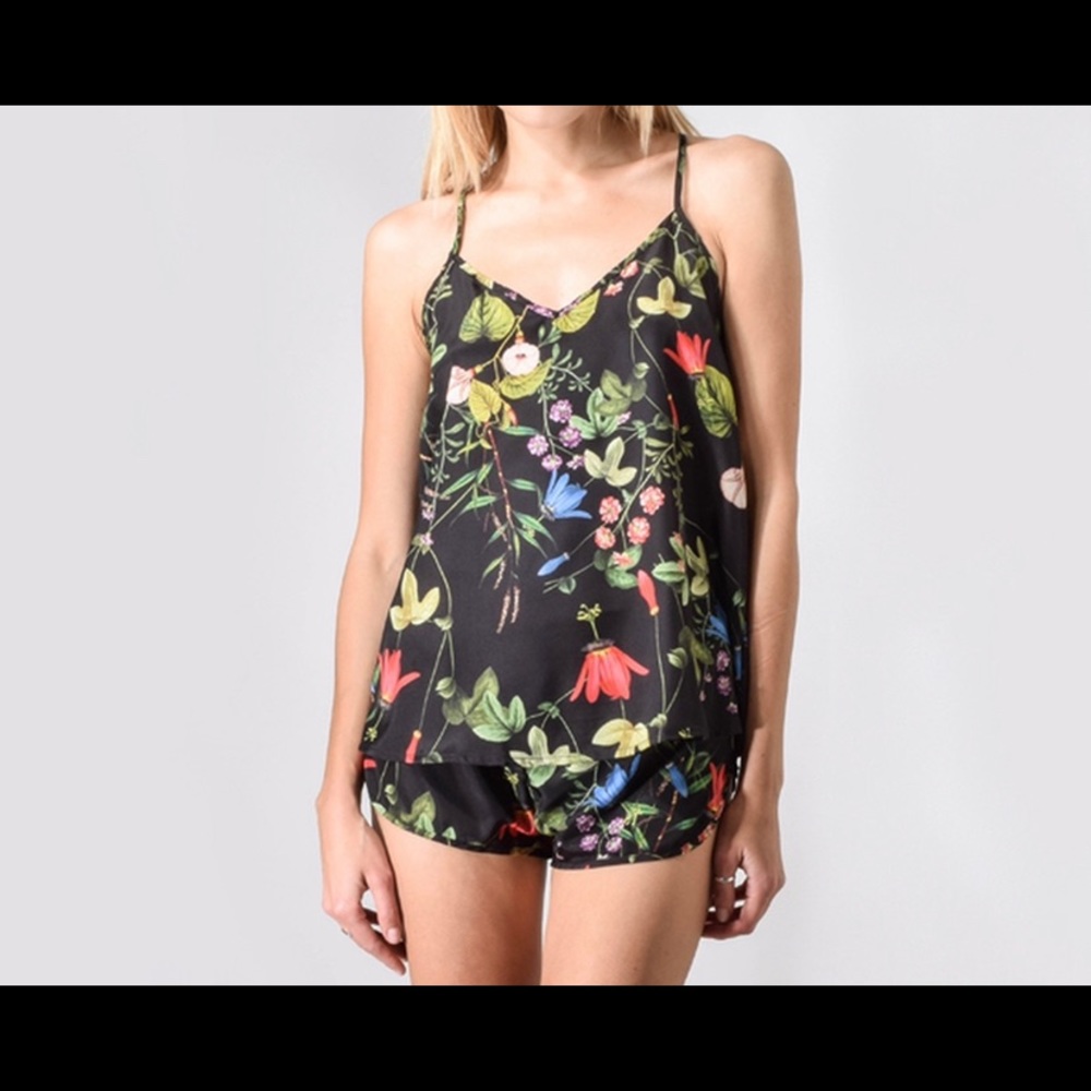 Maison Du Sour luella cami and Lola short set